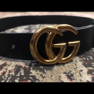 Double G luxury designer inspired belt